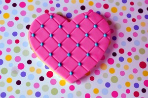 Embossed Quilted Heart