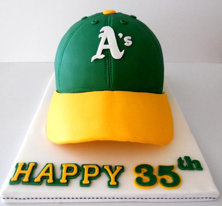 Oakland A's Cake 
