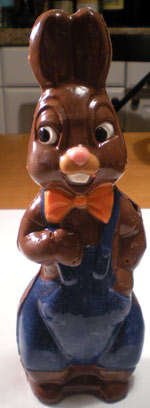 Chocolate Bunny at Home