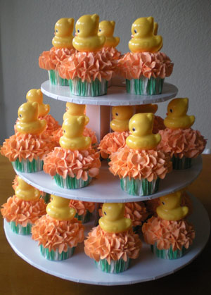 Ducky Cupcake Tree