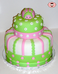 Ladybug Cake 
