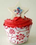 Star Cupcake in Bella Wrap