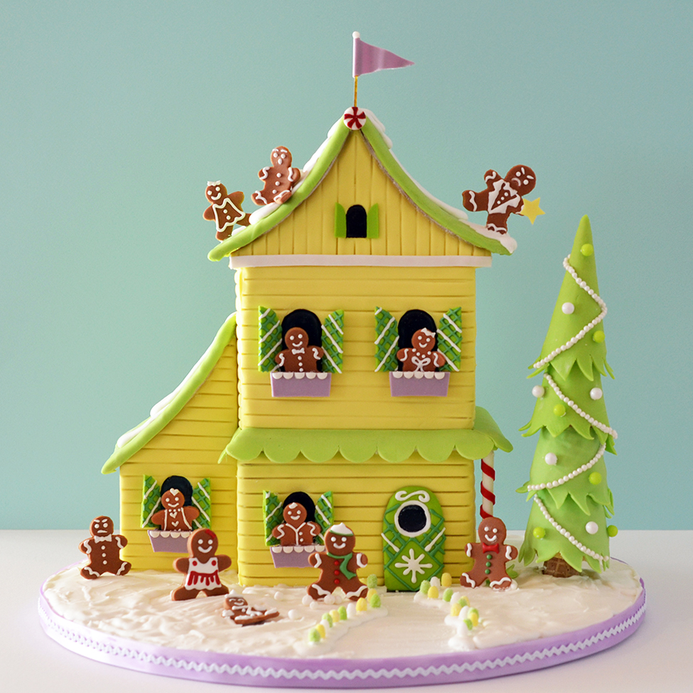 Gingy gingerbread house