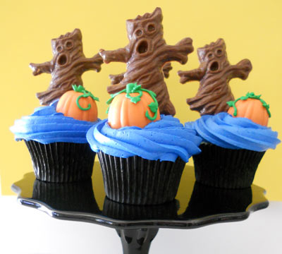 Haunted Forest Cupcakes